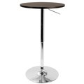 Lumisource Adjustable Bar Table in Brown BT-ADJ23TW BN